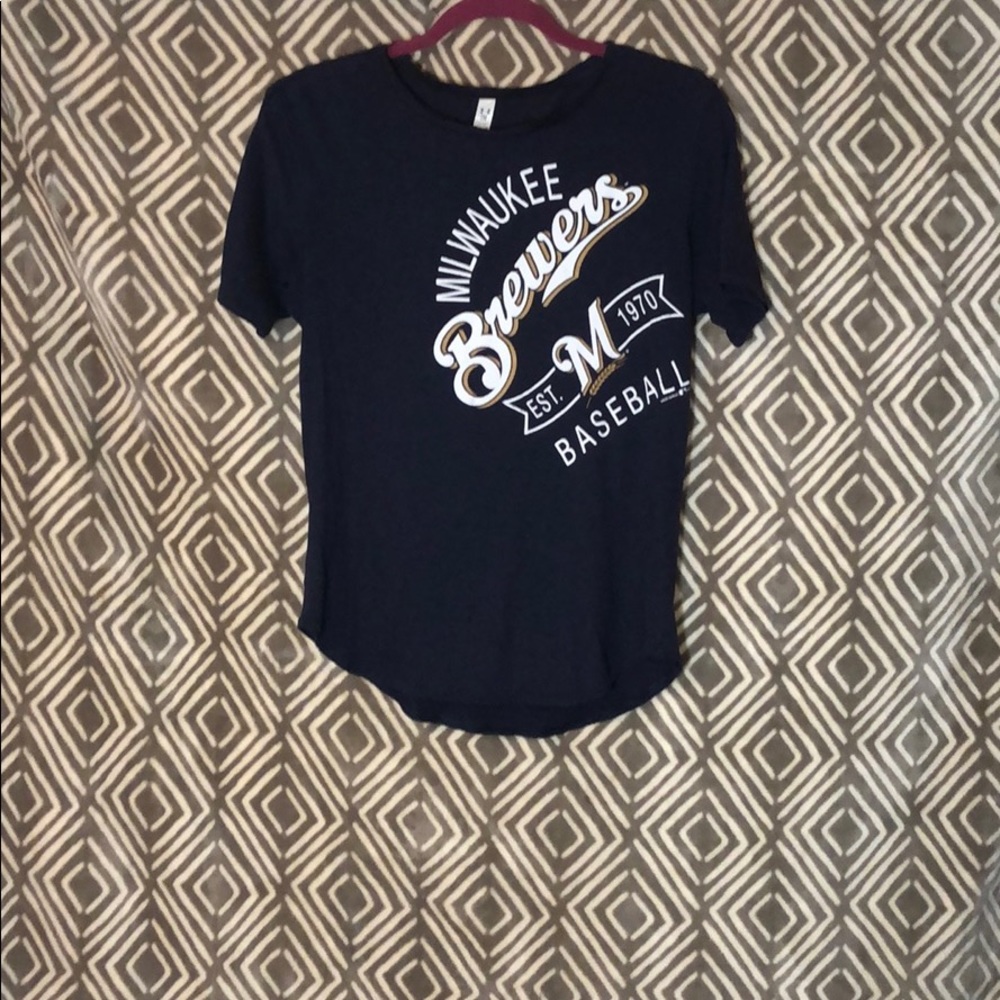 Under Armor Milwaukee Brewers Tee Shirt SZ: SM